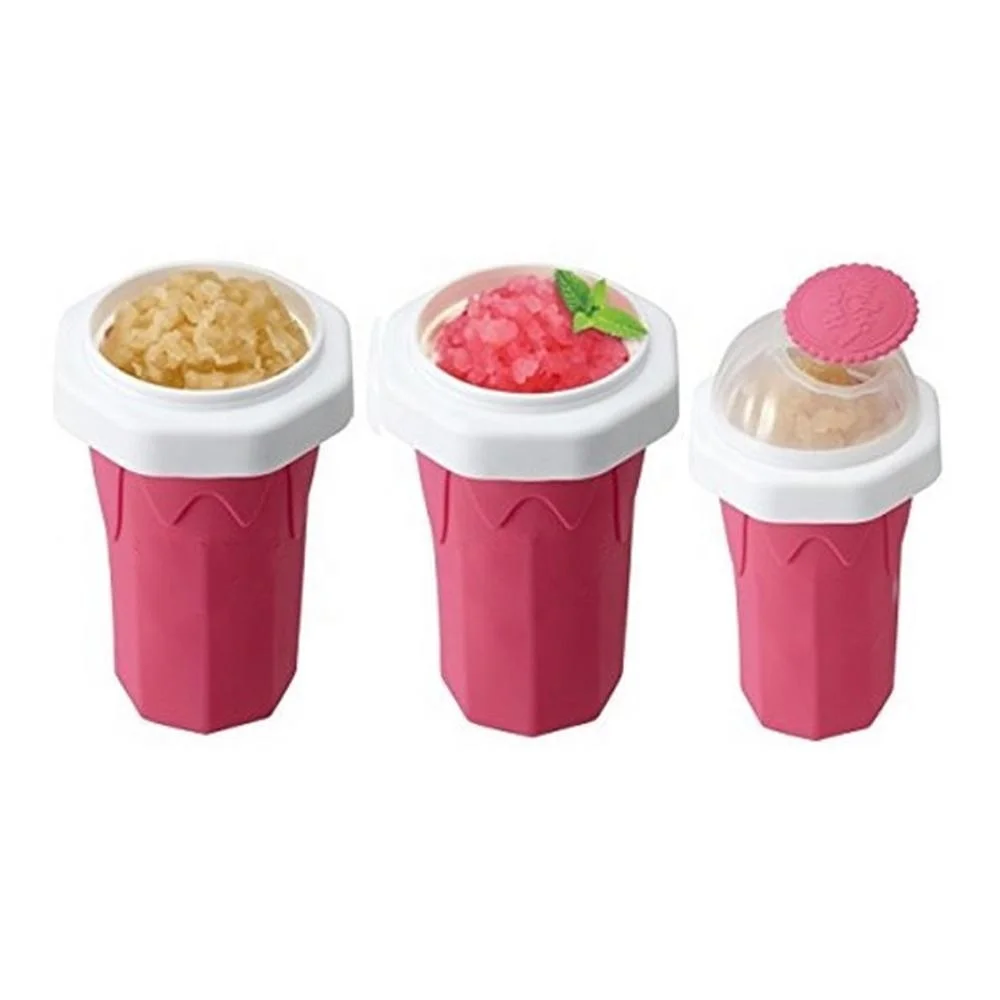 
Milkshake making cup creative mug for Home DIY smoothie, slushie, sorbet, and other frozen treats magic ice maker cup 
