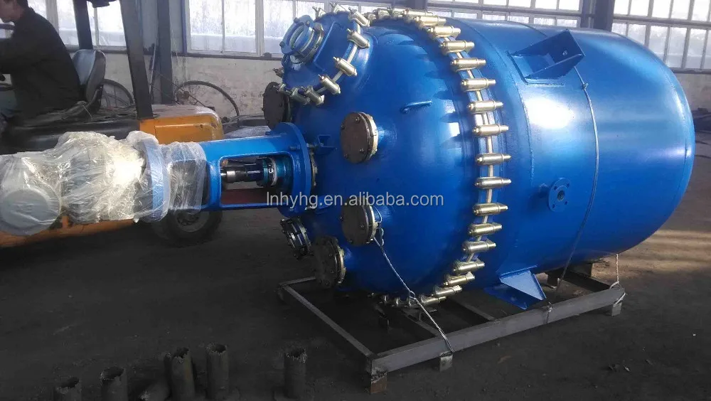 Double Jacketed Glass Lined Reactor