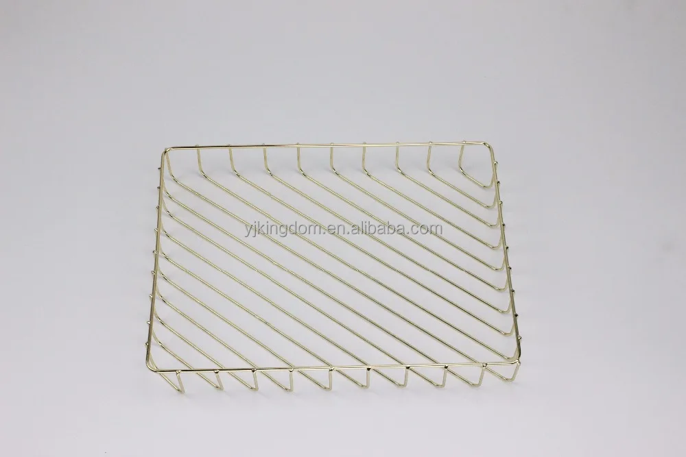 OEM 550-26 Nordic Style Metal Gold A4 Letter Paper File Organizer Document Tray