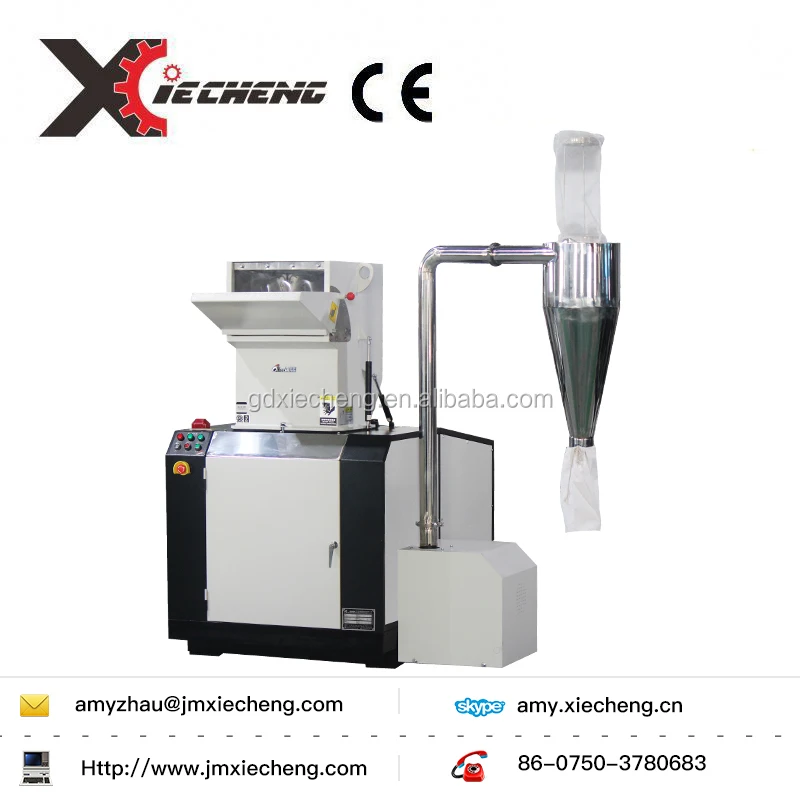 Soundproof Plastic Bottle Crusher with Auto Collection for Plastic Processing