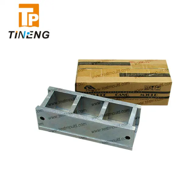 concrete testing equipment Hight quality steel three gang cube Mould
