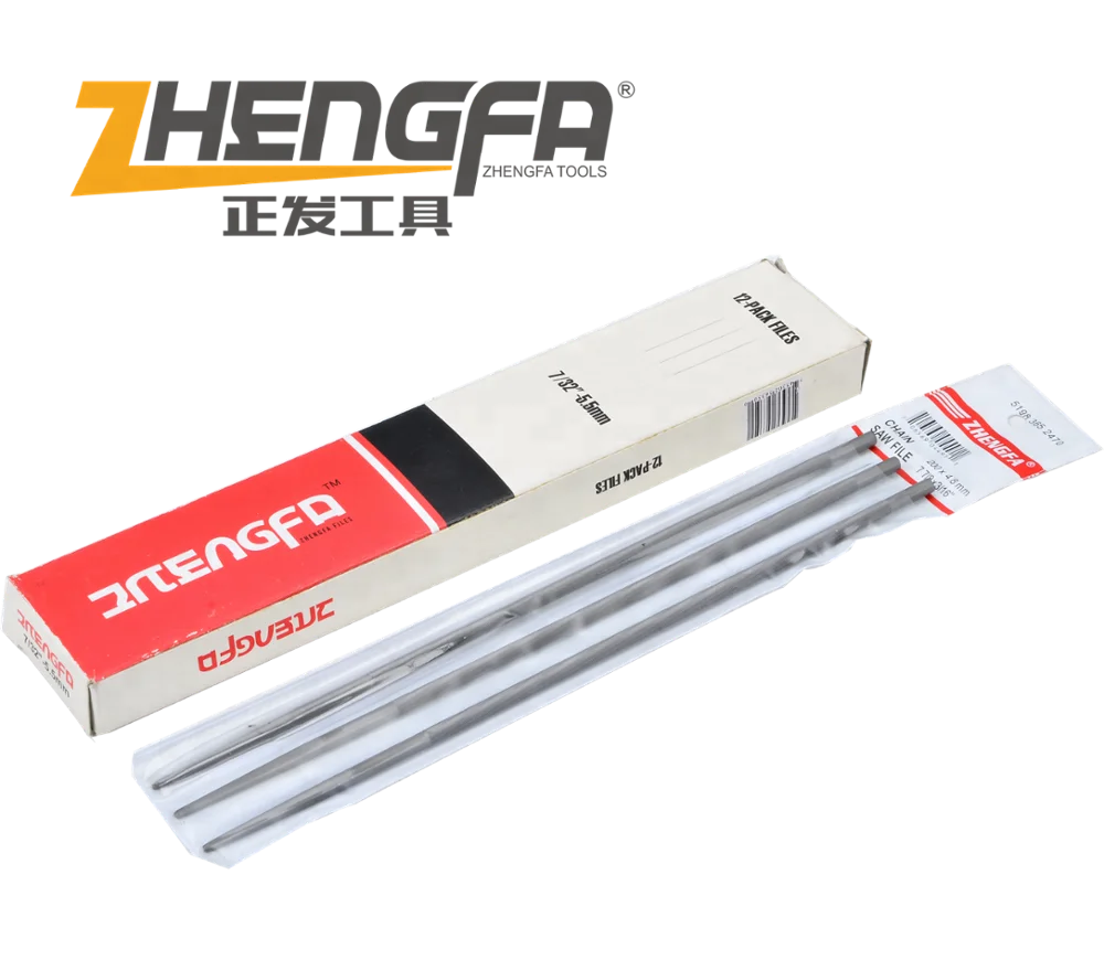 high quality chain saw file for sharpening chainsaw saw chain 4.0mm, 4.8mm, 5.5mm files