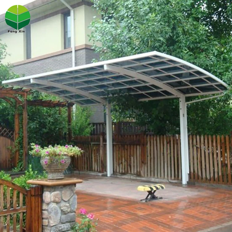 Popular Design Carport Canopy Awning Outdoor Garages Standard Size