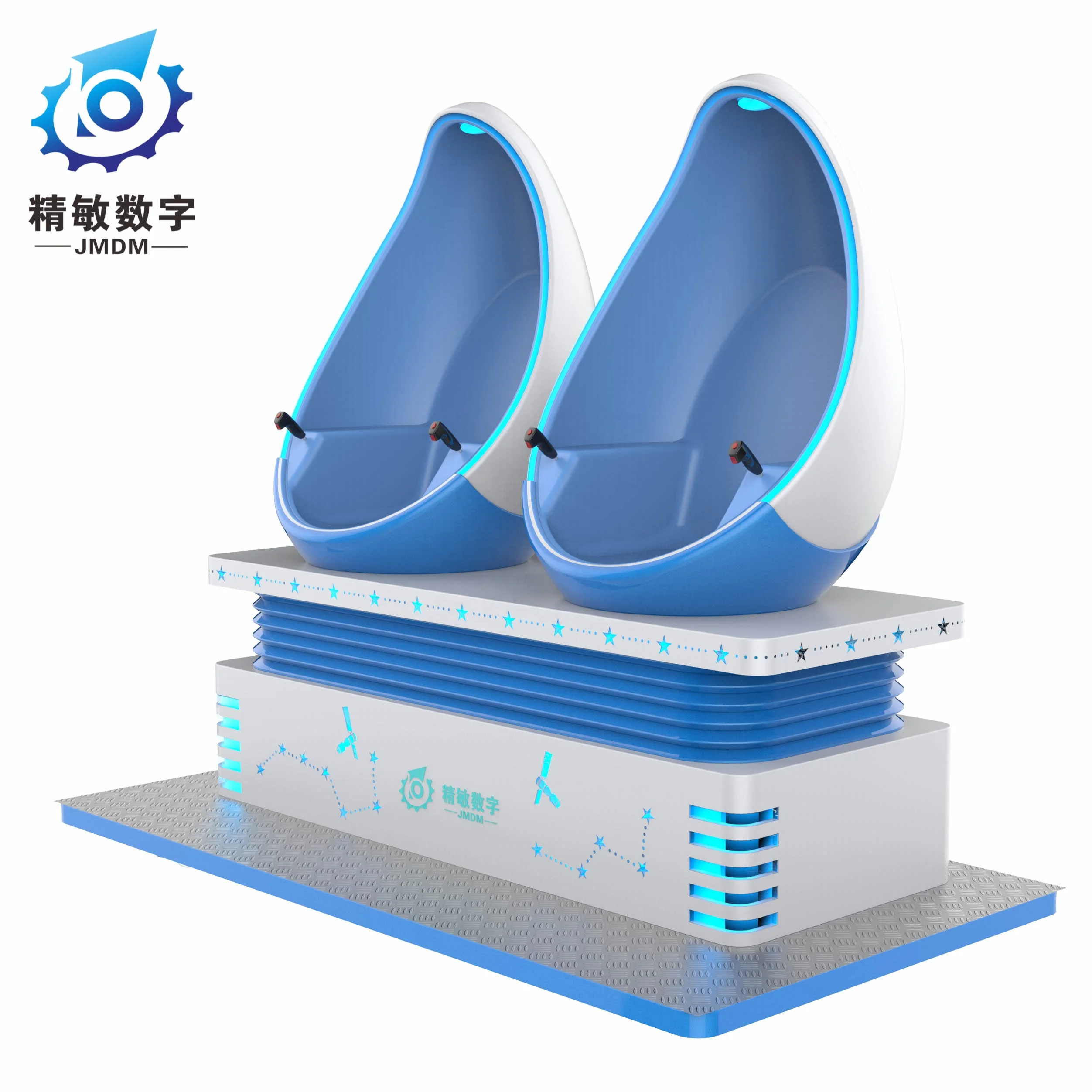 VR Theme Park One Seat 9d Virtual Reality Cinema Simulator