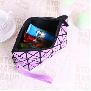 2019 fashion women wallet, custom magic makeup bag transformable  cosmetic bag