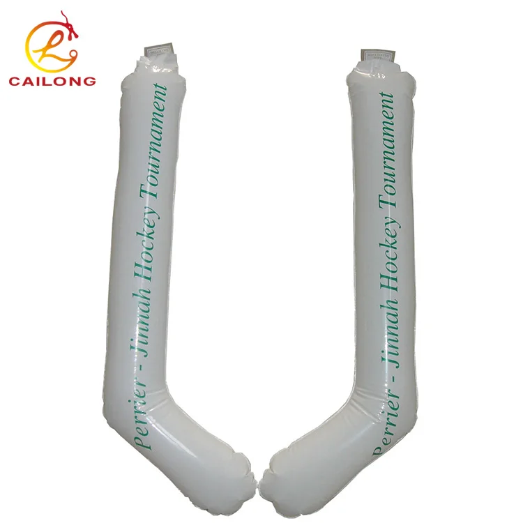 Пользовательская печать надувная хоккейная форма вентилятора