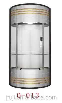 JFUJI Capsule lift | capsule elevator | capsule panoramic elevator with laminated glass