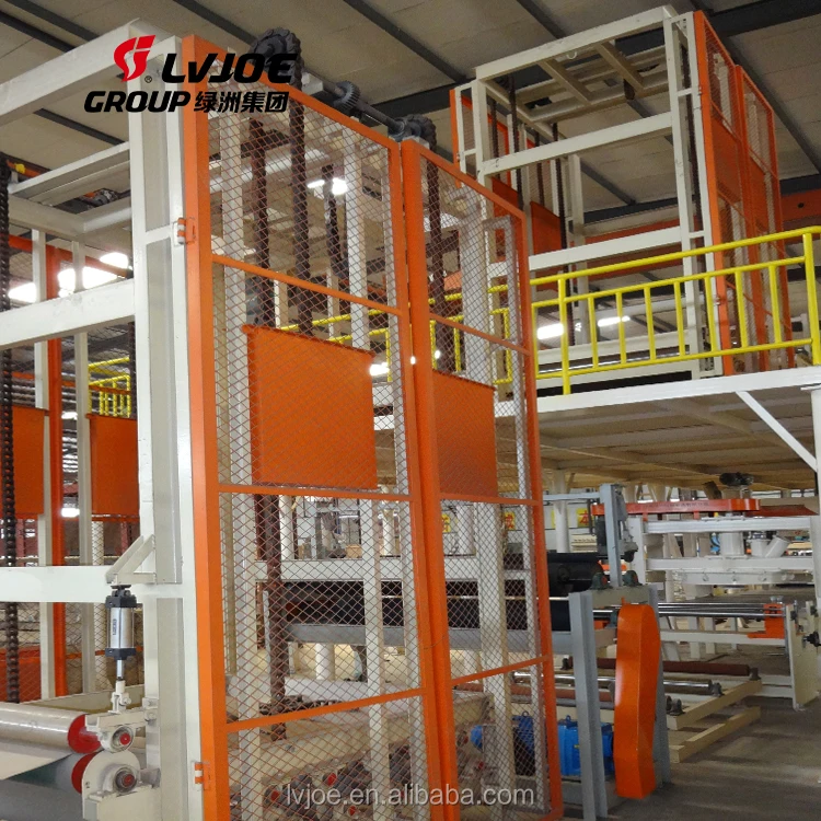 Fully automatic gypsum board making mchine/production line