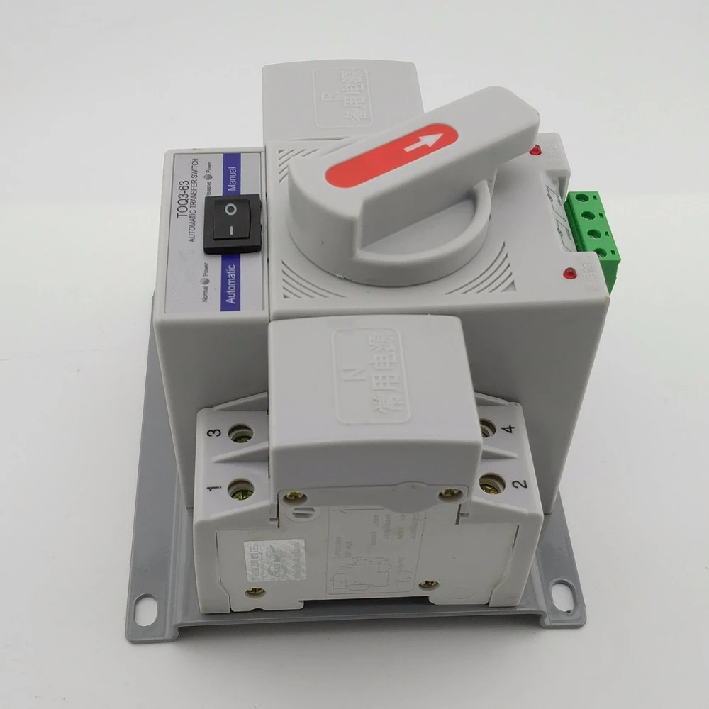 MCB type Dual Power Automatic transfer switch ATS
