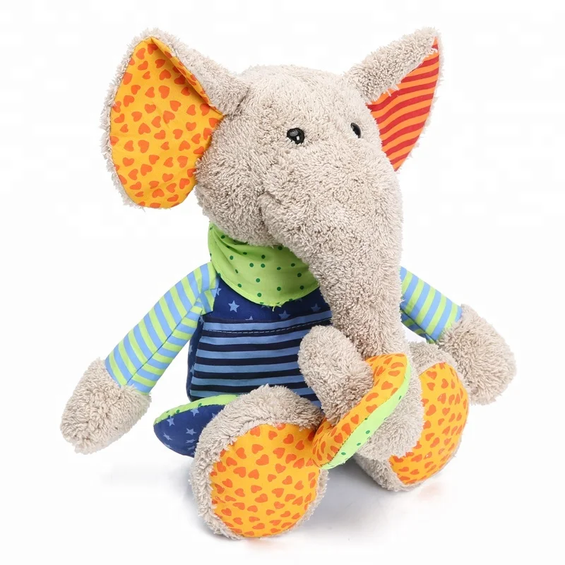 Инновационный продукт на заказ, мультяшный слон, поезд, плюшевые детские игрушки