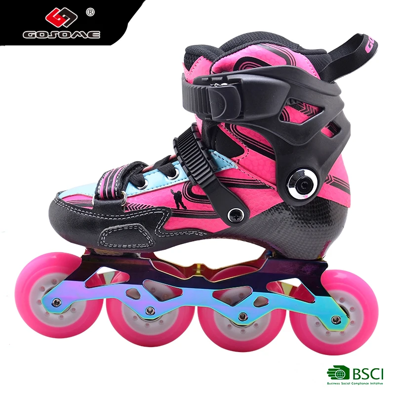 GOSOME professional speed  Carbon Fair competition fixed size skate for kids