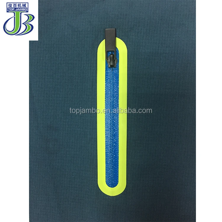 Herringbone Pattern TPU 3D Printed Hot Melt Zipper Seam Tape