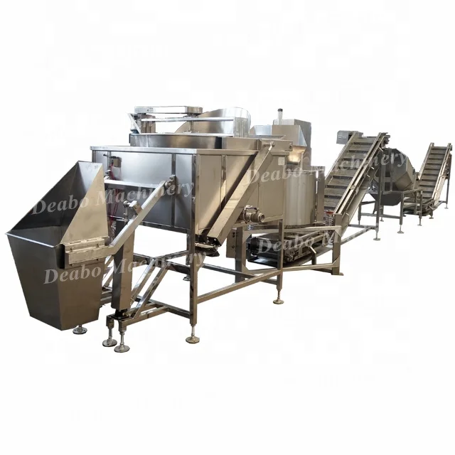 SS304 Stainless steel batch production oil fryer for small pallet crispy snacks for food factory