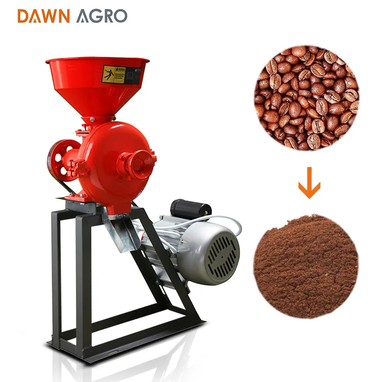DAWN AGRO Small Grain Grinder Pepper Grinding Machine Coffee Beans Powder Making Machine