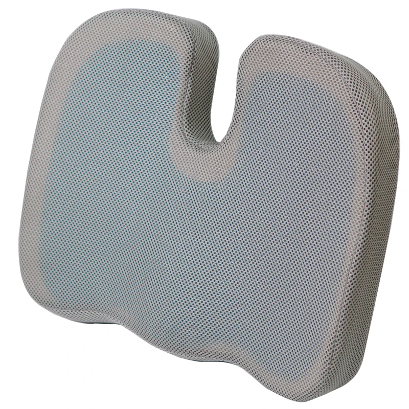 100% Memory Foam chair Seat meditation cushion Gel Infused & Ventilated for wheel chair