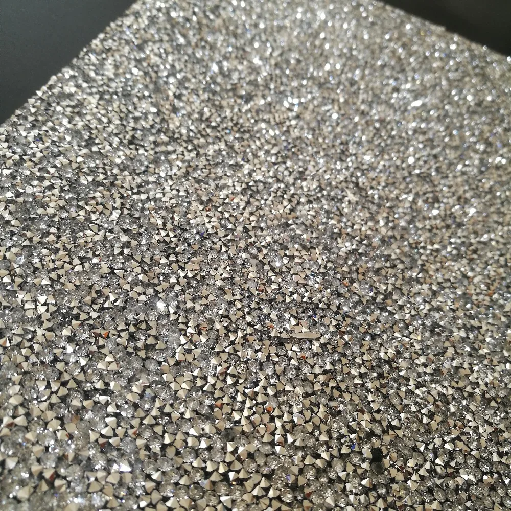 Shininglife Brand multicolor jewelry self adhesive crystal mesh