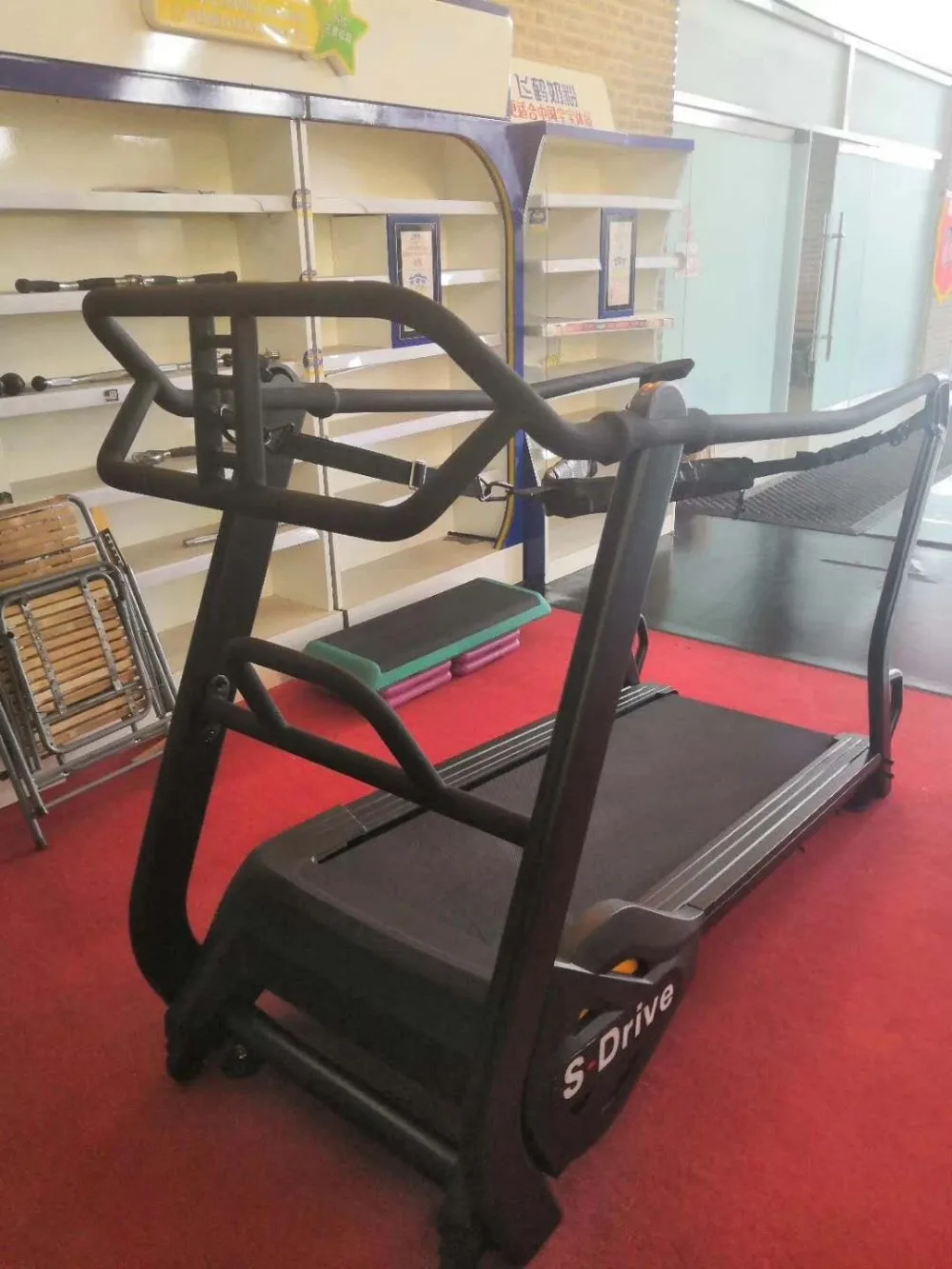 Gym Cardio Trainer Air Ski Fitness Machine