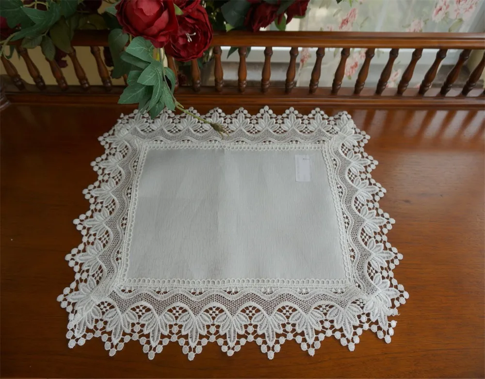 linen feeling solid napkin with hemstitch