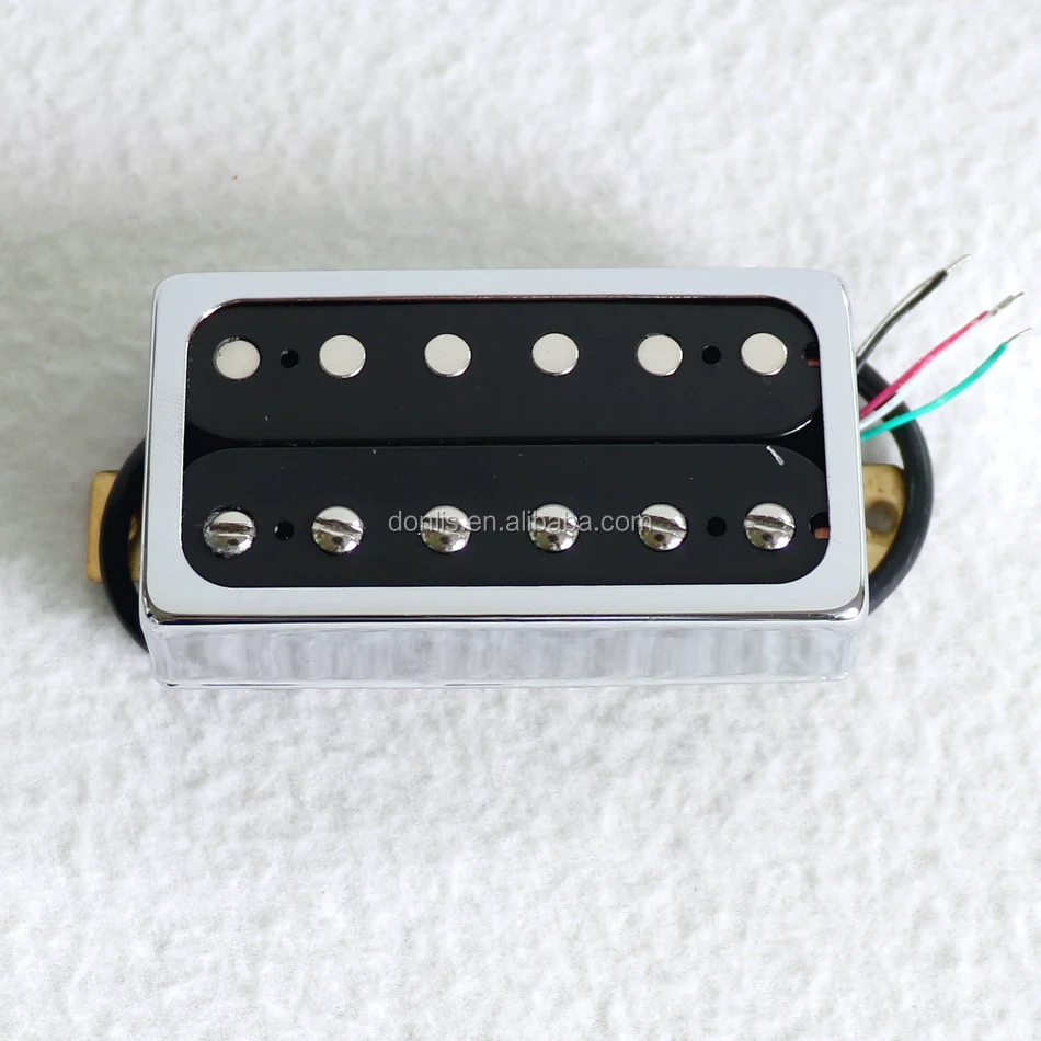 Donlis high quality LP guitar pickup alnico 5 open style humbucker chrome guitar pickup