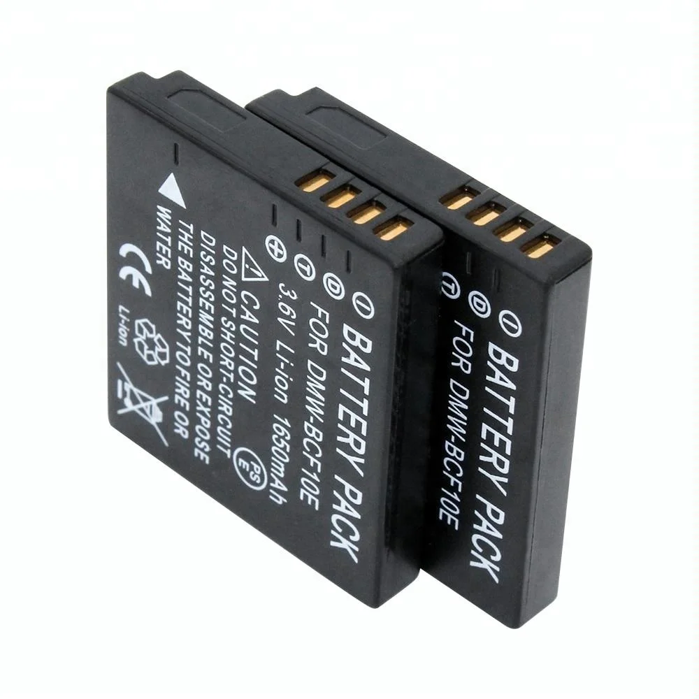 3,6 V литий-ионная аккумуляторная батарея DMW-BCF10E CGA-S009E для цифрового фотоаппарата Panasonic DMC-FS4 FS6 FS10