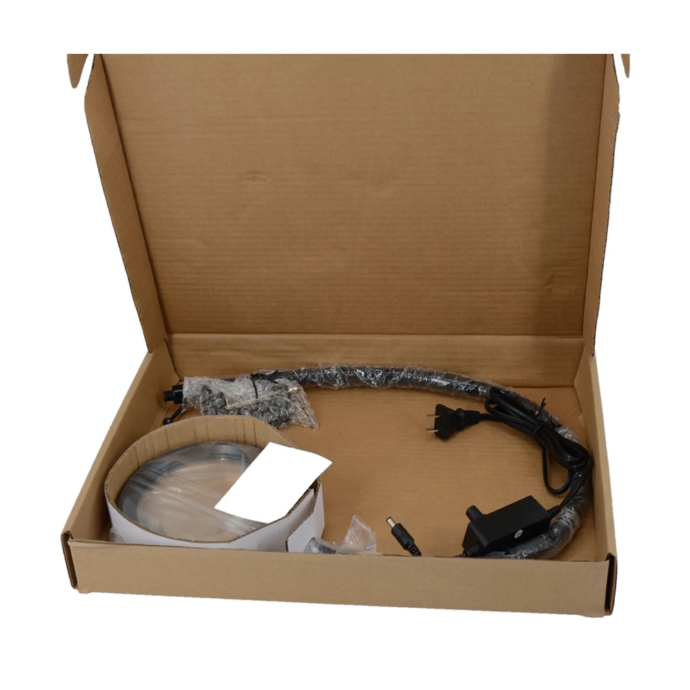 Factory wholesale 48pcs led lights Adjustable Long arm clamp magnifier for medical surgery magnifying glass