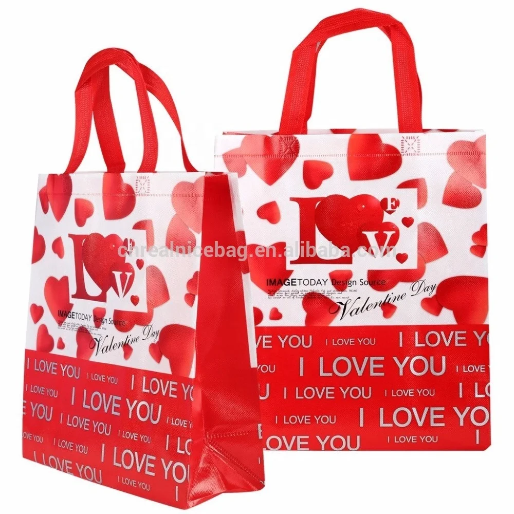 Promotional Cheap Price Shopping Durable Eco Heat Sealed Laminated Non-woven Gift pp Tote Bag with custom printing