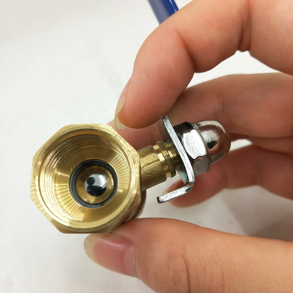 
PN16 BSP Thread PTFE Seal DZR Brass Ball Valve DN15 