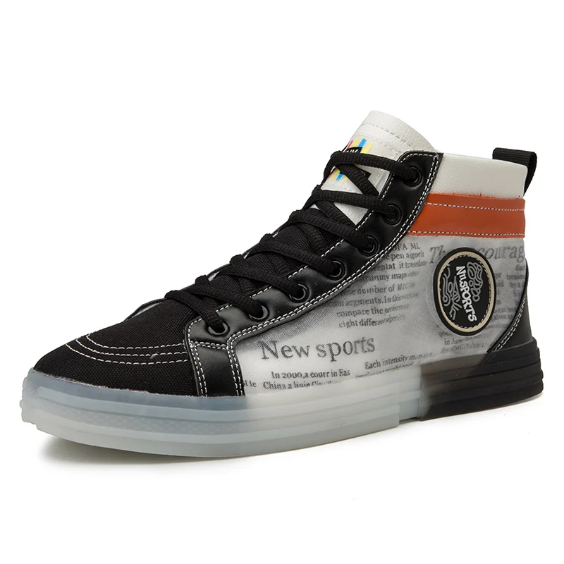 2019 New Model Latest Wholesale  Lace Up High Top Blank Canvas Shoes China Cheap Plain White Ladies Canvas Shoes  men