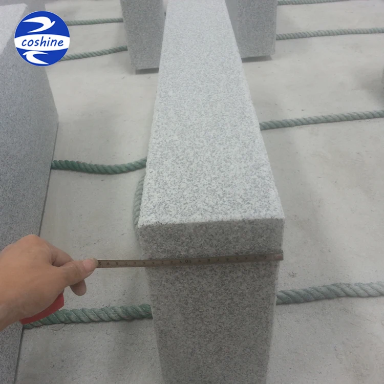 
Cheapest G603 curbstone grey granite kerbstone 