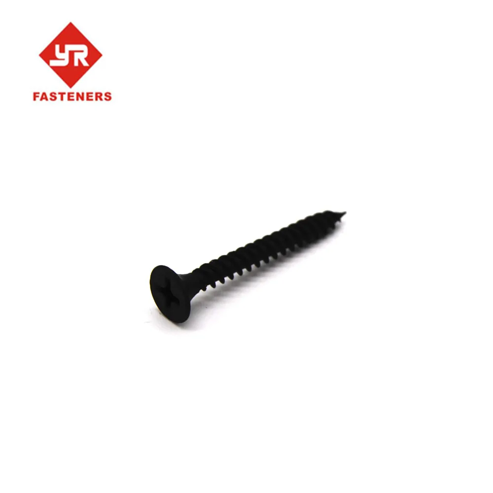 Черная тонкая нить Phillips Bugle головка гипсокартона винт 3,5x25 с материалом 1022a