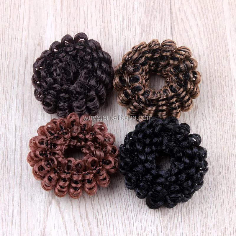 Stylish Fashion Hairpiece Hair Bun Maker Ring Donut