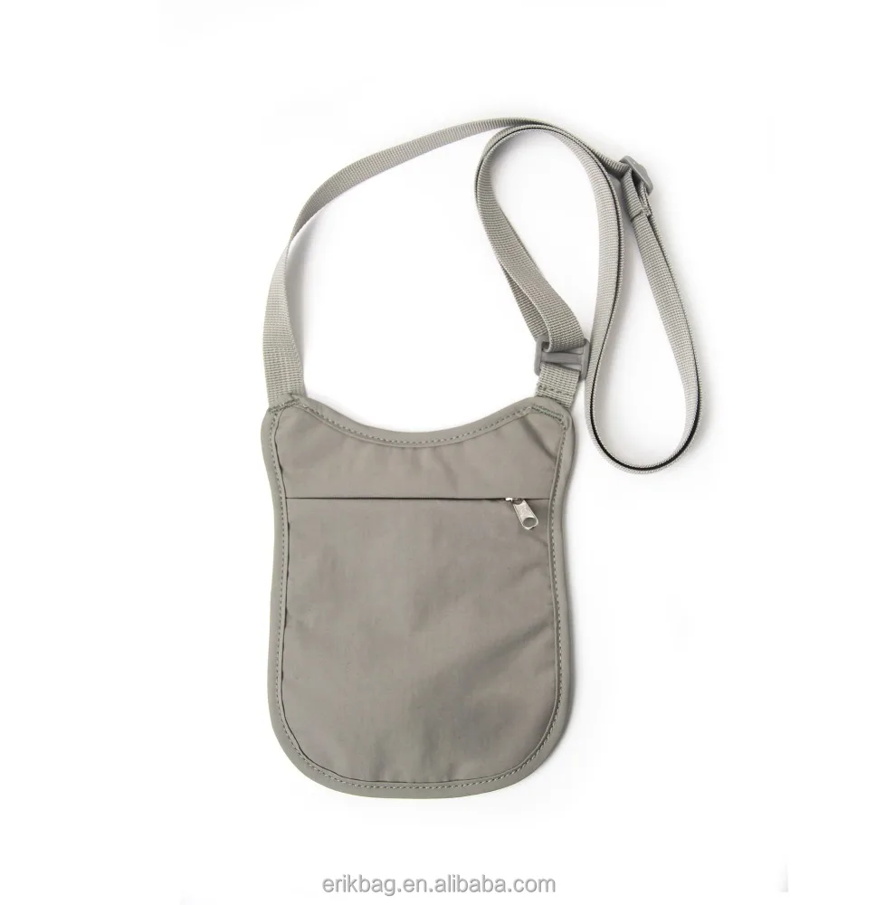 New Style High Quality RFID Blocking Neck Pouch