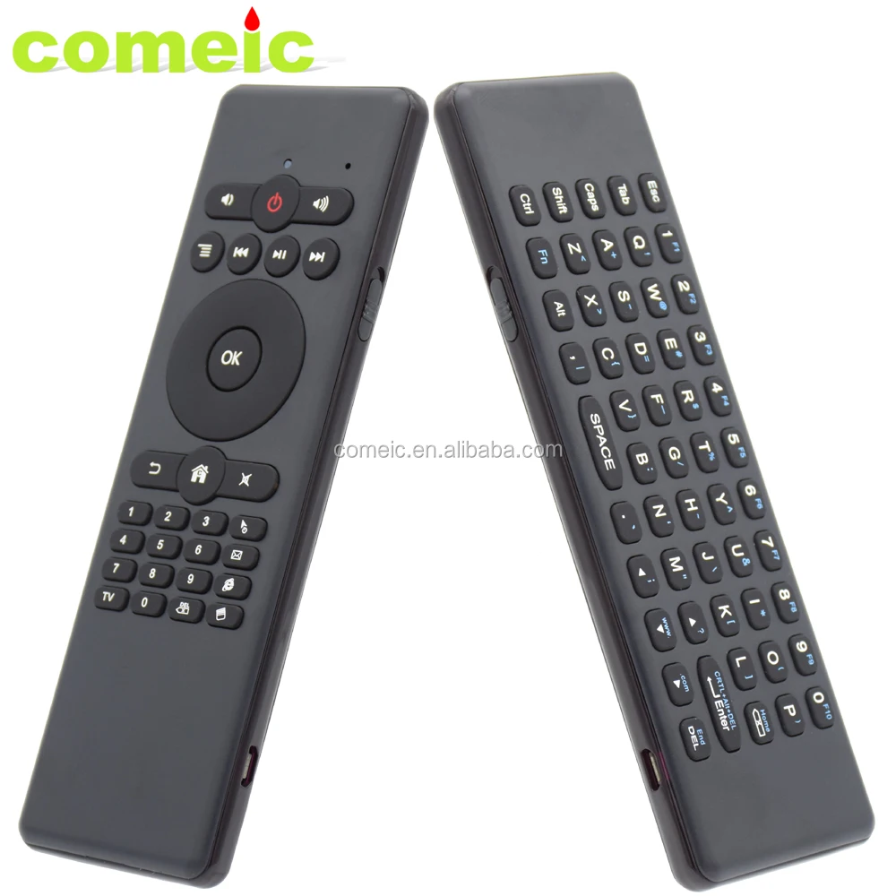 Universal Usb Android Mini Wireless Air Mouse RF PC Computer Keyboard Combo With IR Remote Control For Tcl Onida And Smart Tv