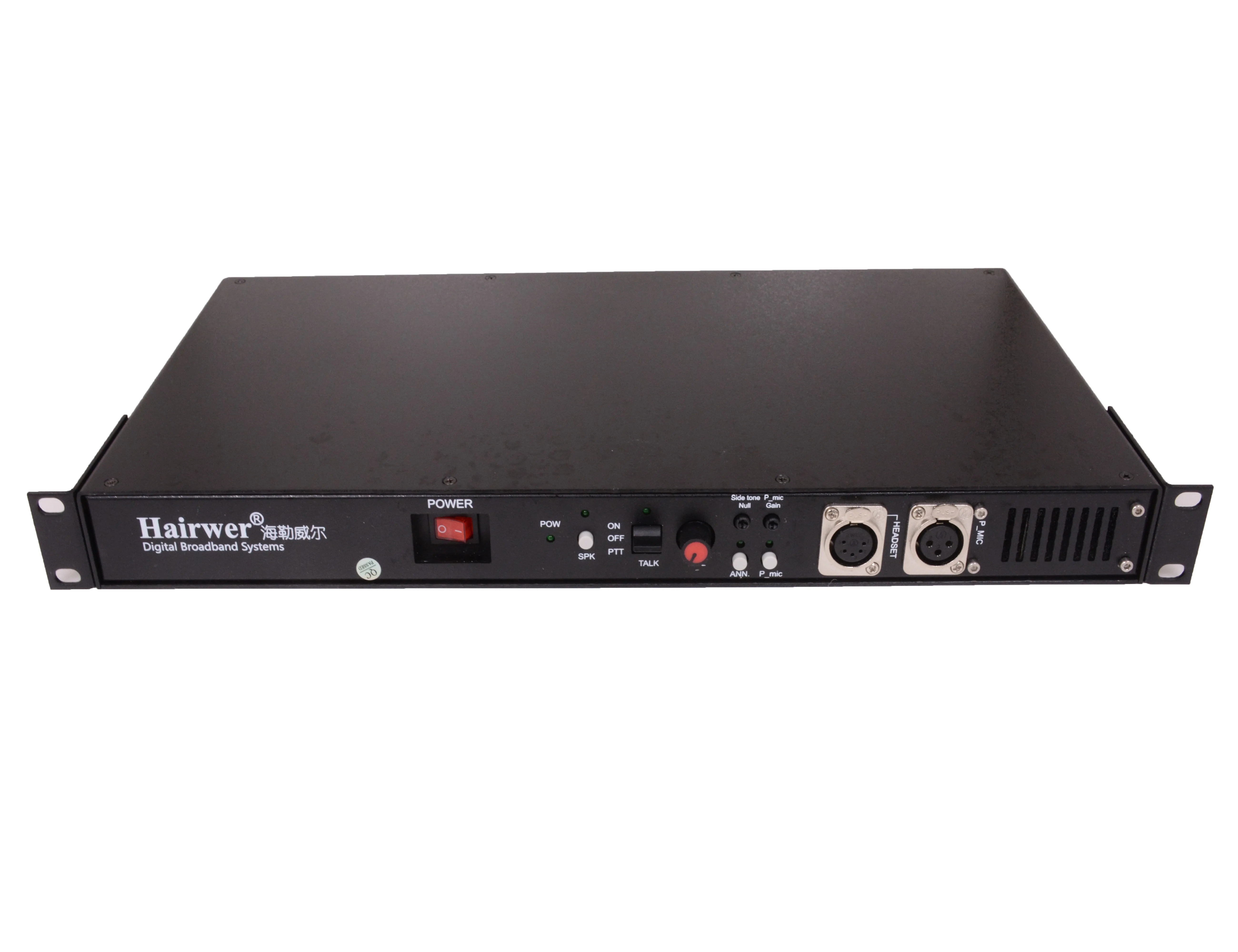 
HAIRWER Full-Duplex 2.4G Digital 8 users Up to 32 Channels Wireless Intercom system 