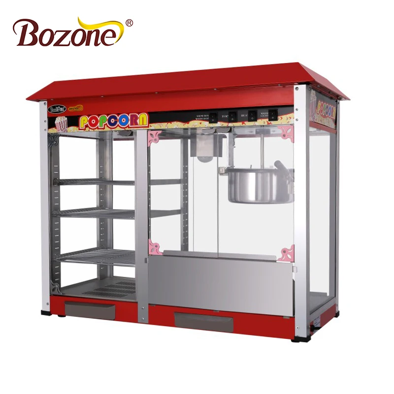 
Wholesale 32 OZ Commercial Heating Element Durable High Capacity Popular Snack Machines Double Pot Popcorn Making Machine 