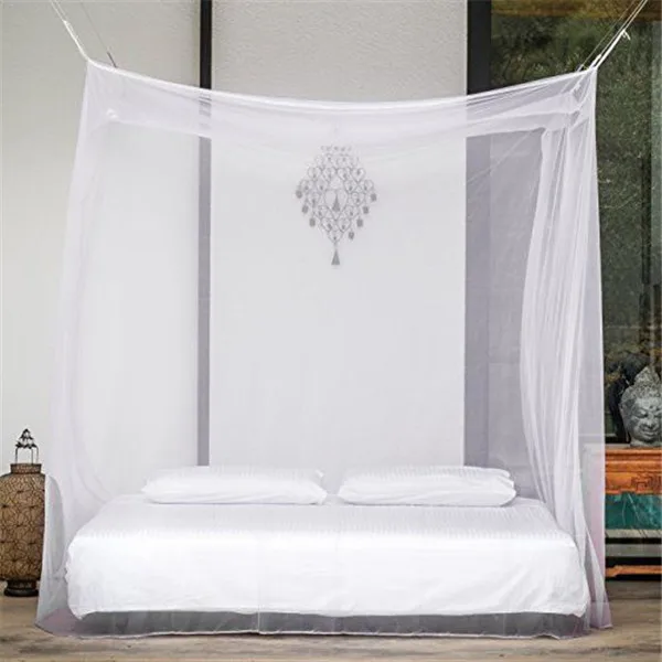 treated retractable mosquito net