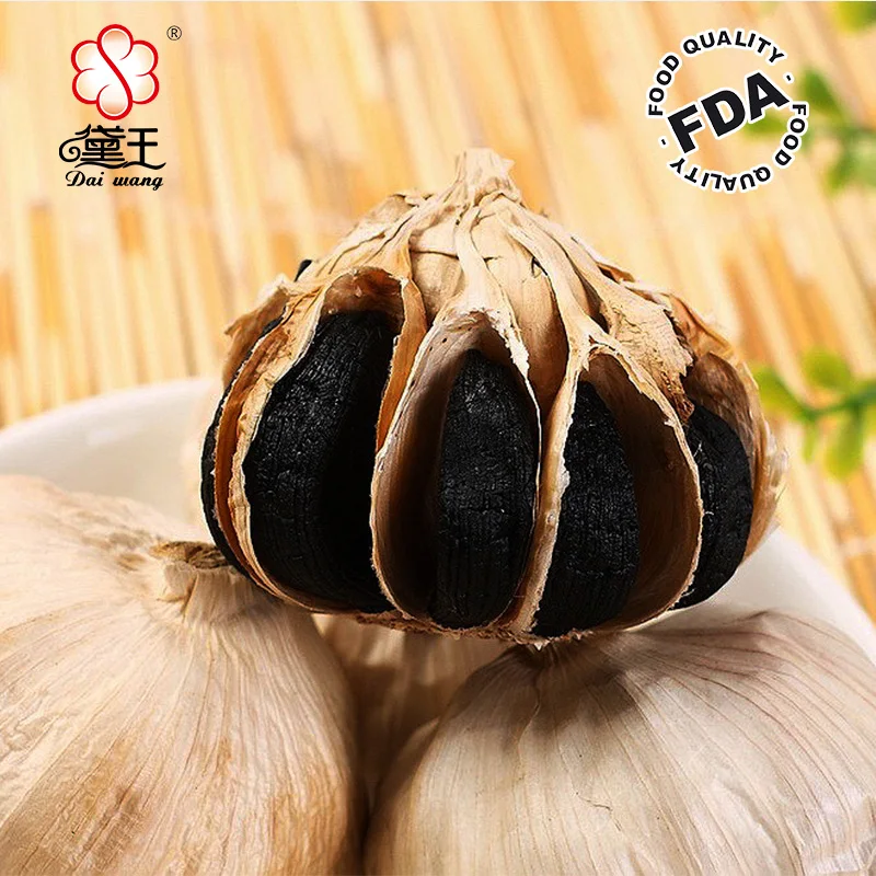 Dehydrated Organic Whole Bulb Black Garlic  for Improve Immunity System