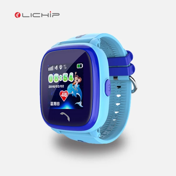 LICHIP LC25 3 г smart tracker несколько языков sos IP67 Дети gps часы водонепроницаемые