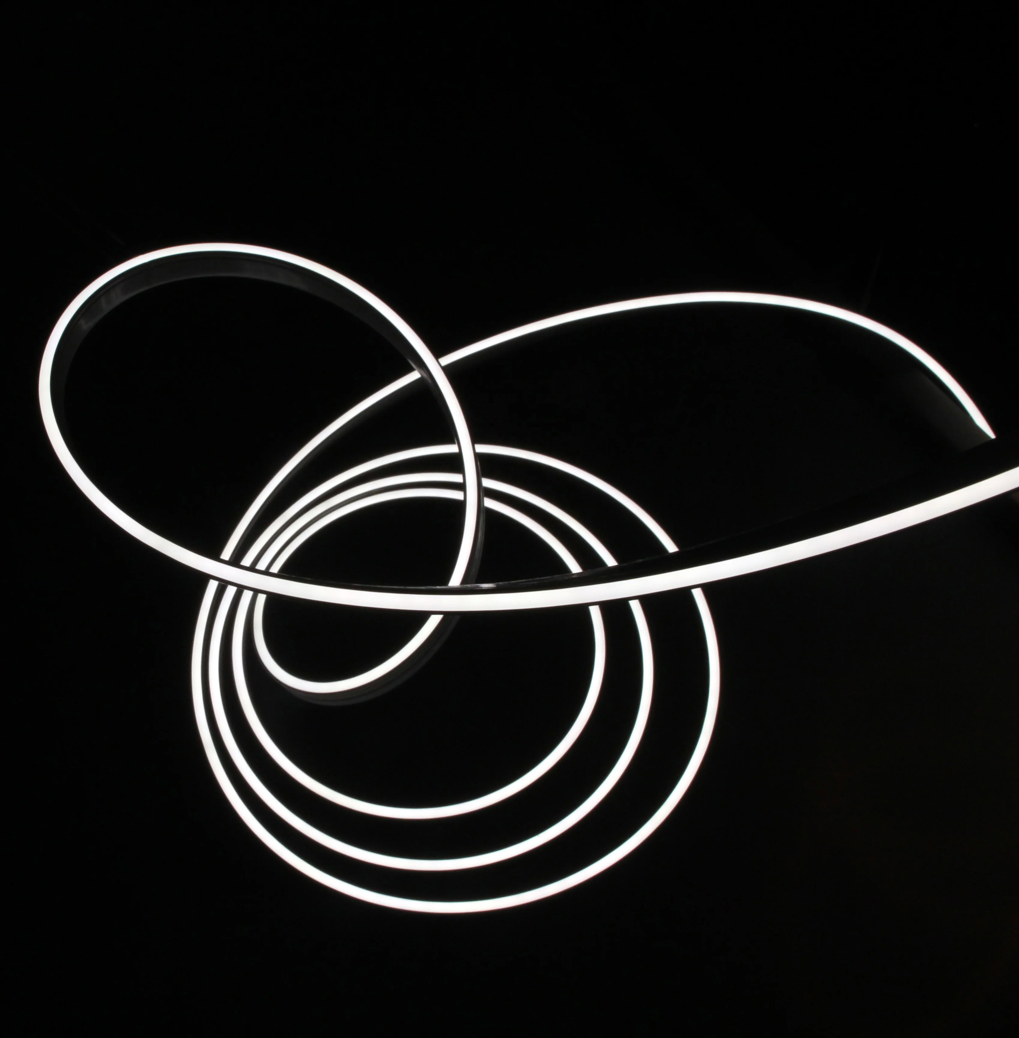 
Neon light tubes 120 led per meter pure white led neon strip thin rope light for signage lighting 