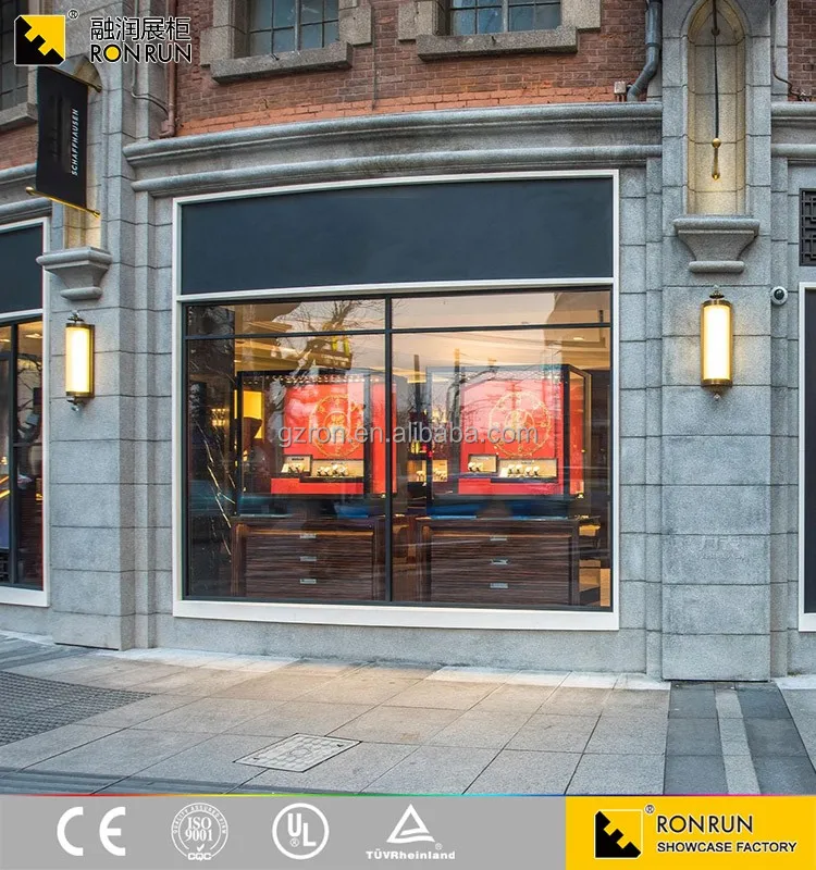 Fascinating hardware shop decoration display cabinet and showcase for jewelry shop