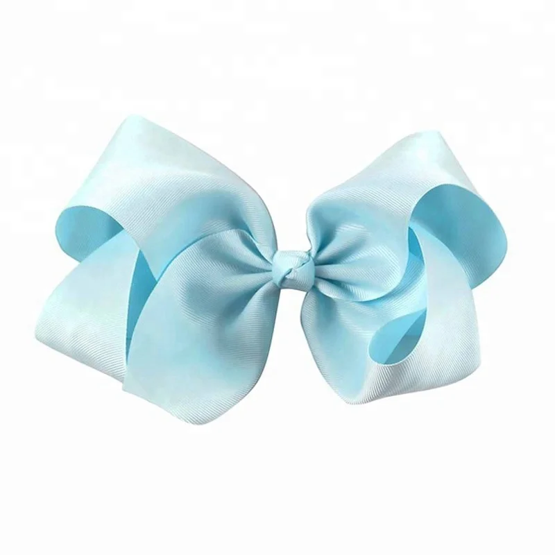 Hair Accessories Wholesale Big Baby Kids 6 Inch Hair Bows With Clips