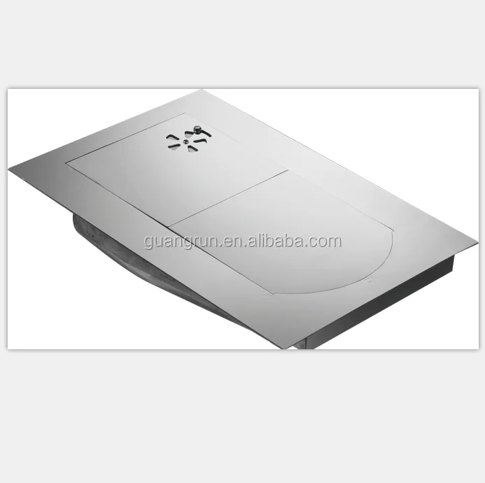 RV из нержавеющей стали Туалет складной унитаз напольный унитаз GR-010