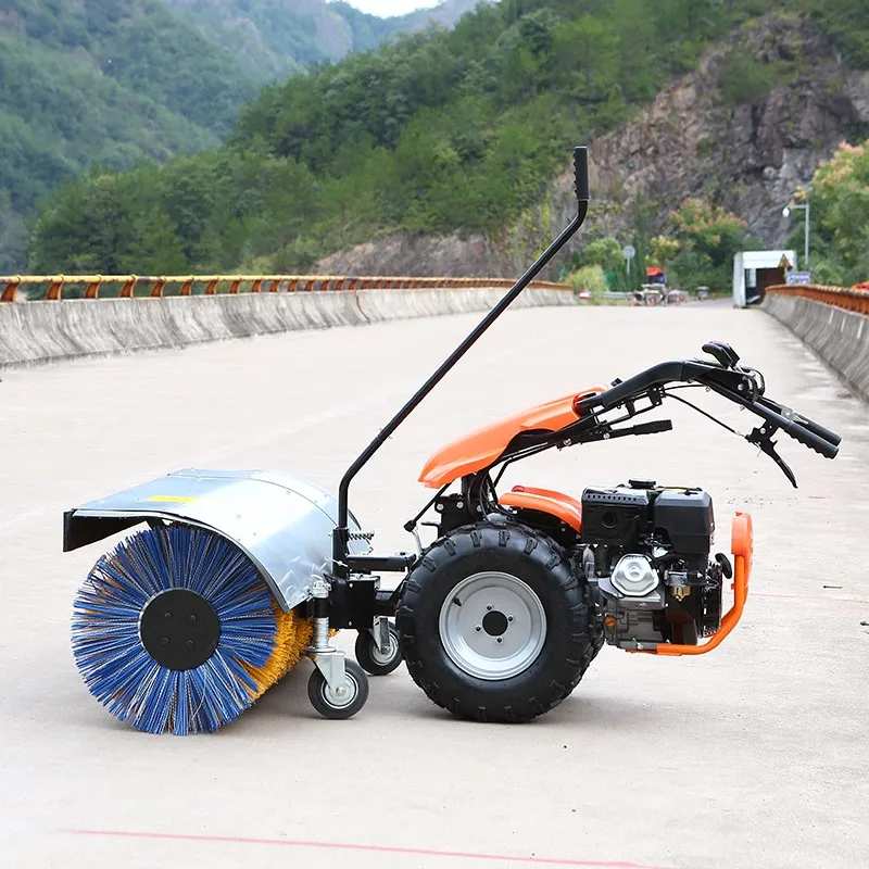 13hp multifunctional gear drive snow sweeper