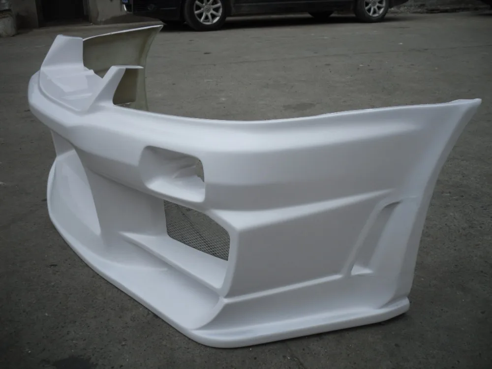 Glass fiber GTR Do-Luck style front bumper for R34 FRP