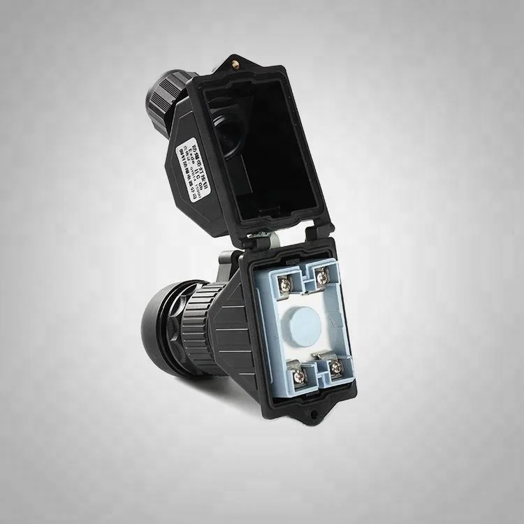 Explosion proof 5V LED flashlight push button switch