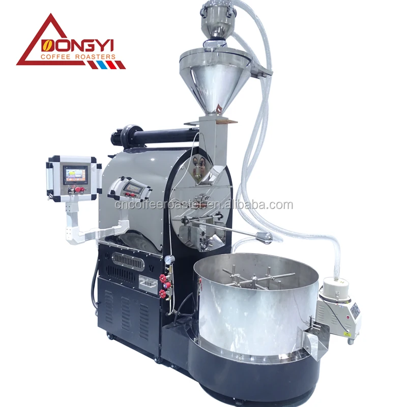 High quality commercial coffee roaster machine 20kg gas coffee roaster for coffee shop and commercial use