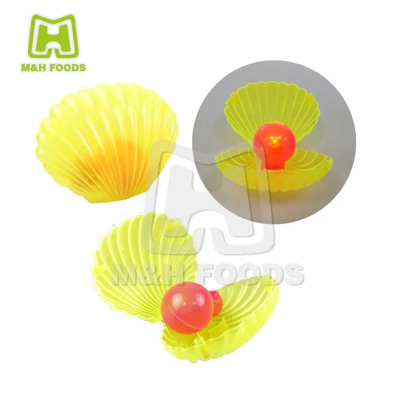 Необычные светящиеся игрушечные лампы в форме ракушек в сумке