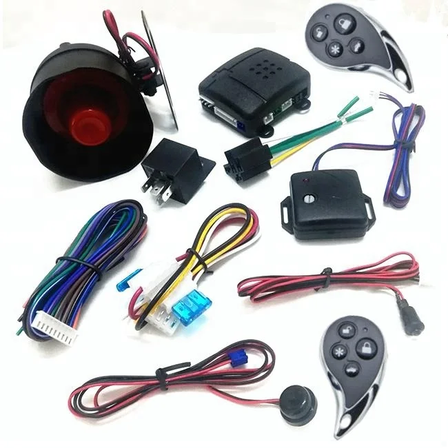 OEM design logo 315/ 370/455.92mhz remote car alarm system for Chile Ecuador such markets