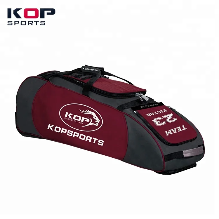 2021 KOP SPORTS ODM Boombah Style Softball Baseball Catchers Rolling Bat Bag