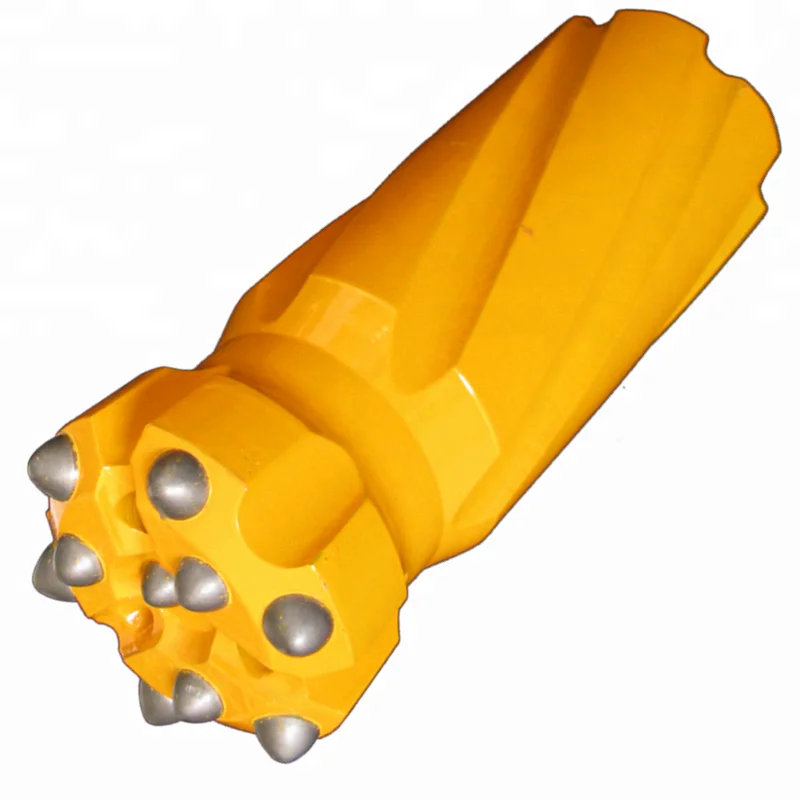 Mining Tools Hard Rock Drilling Long Skirt T51 Retractable Thread TCI Button Drill Bits Ballistic Button Drill Bit Stable